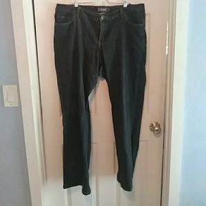 Venezia Lane Bryant Dark acid wash jeans